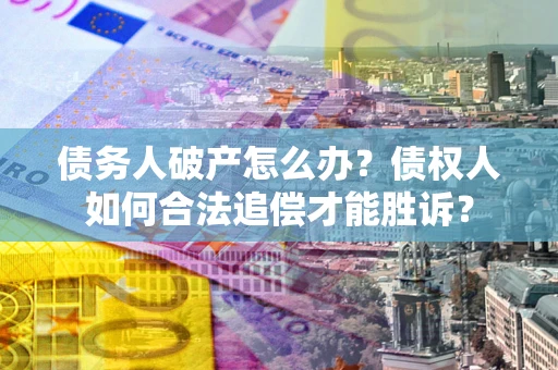 济南债务人破产怎么办？债权人如何合法追偿才能胜诉？