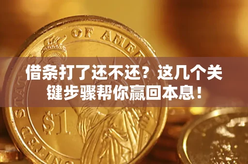 济南借条打了还不还？这几个关键步骤帮你赢回本息！