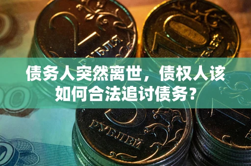 济南债务人突然离世，债权人该如何合法追讨债务？