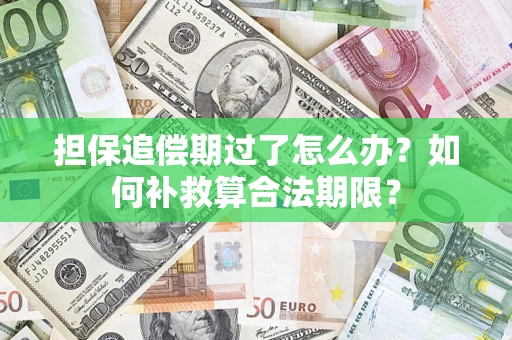 济南担保追偿期过了怎么办？如何补救算合法期限？