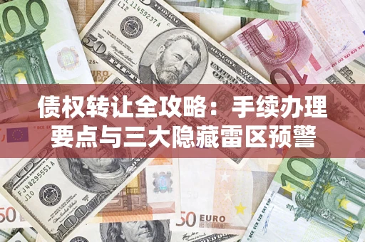 济南债权转让全攻略：手续办理要点与三大隐藏雷区预警