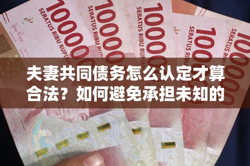 济南夫妻共同债务怎么认定才算合法？如何避免承担未知的债务风险？